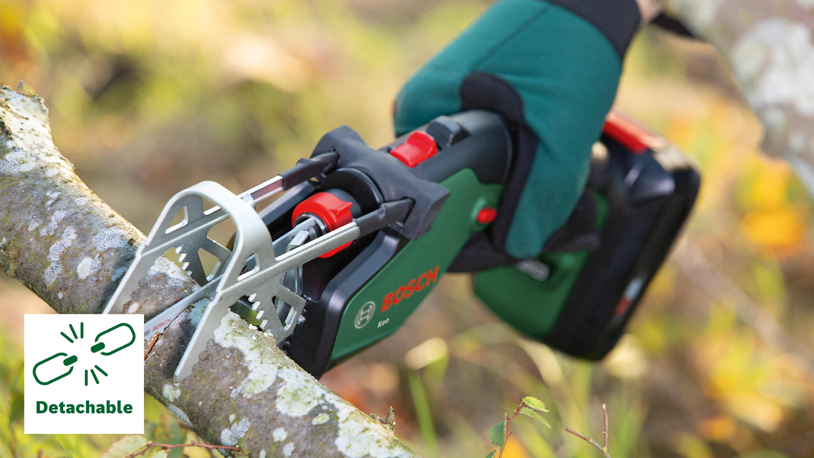 Stabilní a všestranný – „A-Grip“ pro zachycení větví