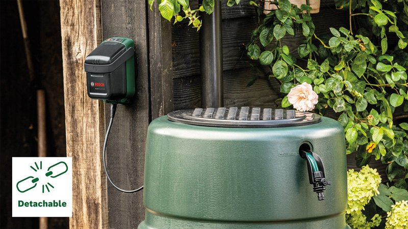 Odpojovací kabel pro snadnou instalaci na nádrže s víkem