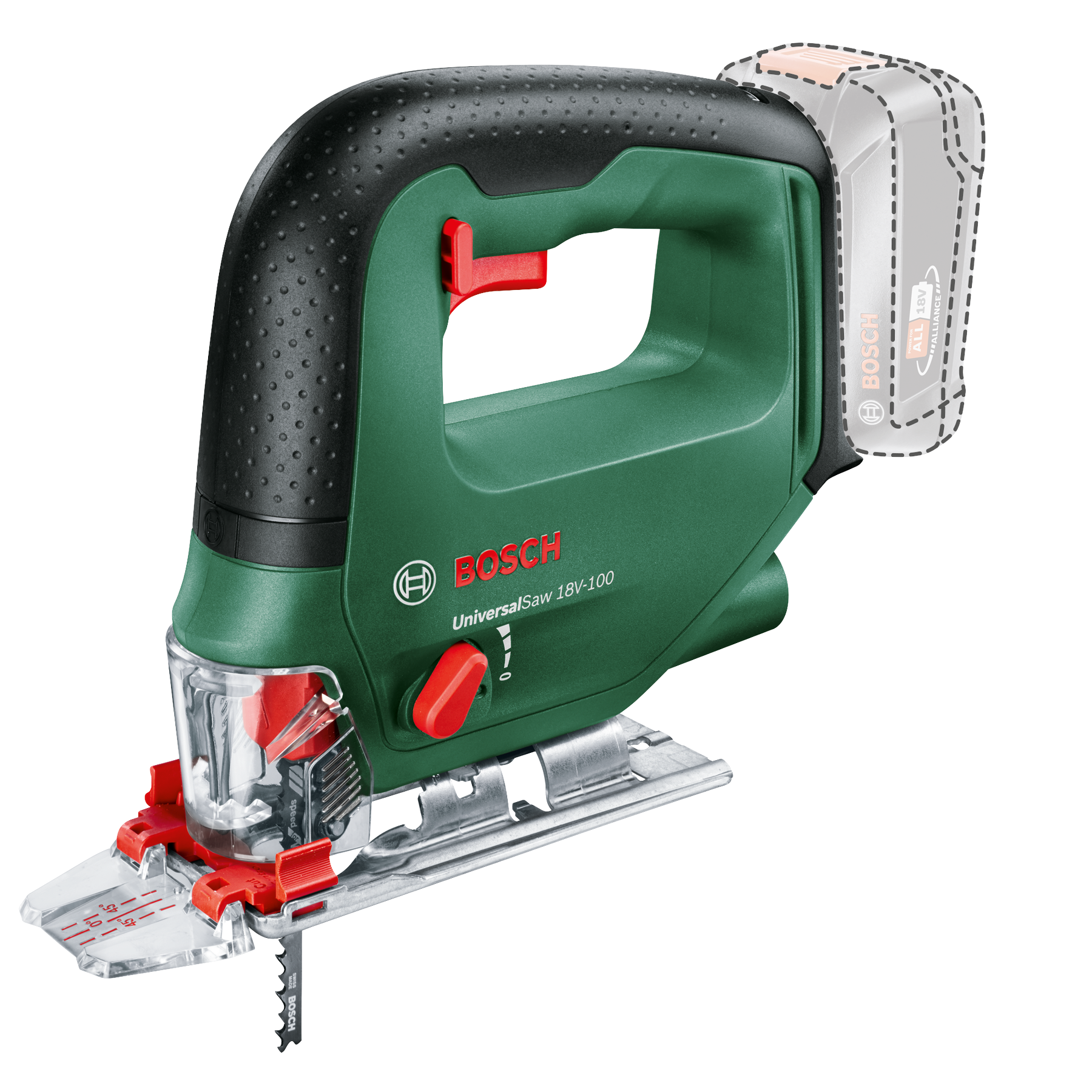 BOSCH Scie sauteuse sans-fil UniversalSaw 18V 100