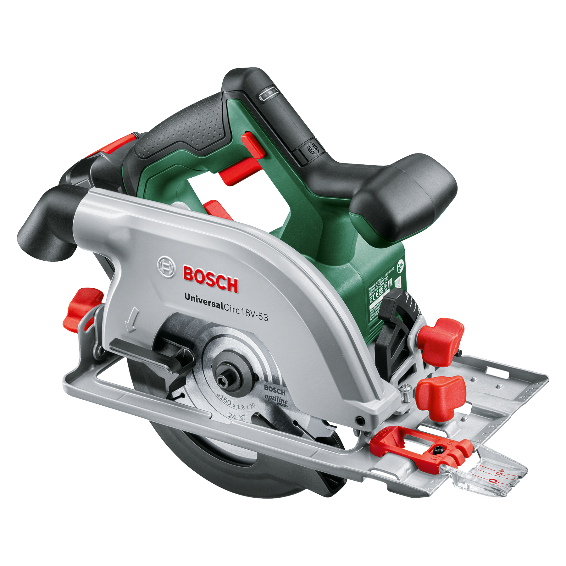 BOSCH Scie circulaire UniversalCirc 18V-53 Set