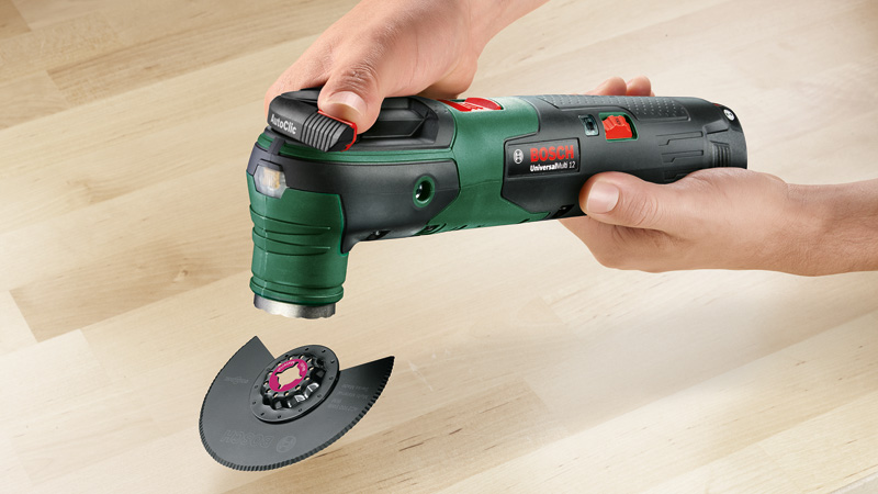 Schimbarea rapidă şi uşoară fără cheie a accesoriului