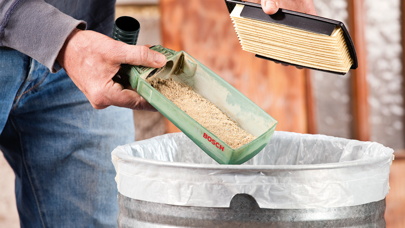 Reduce praful pentru un sector de lucru mai curat