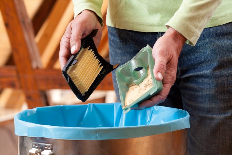 Reduce praful pentru un sector de lucru mai curat