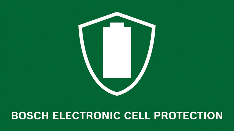 Inteligentná ochrana zaručuje dlhú životnosť akumulátora.
